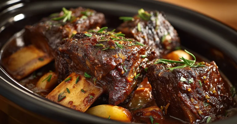 slow cooker beef ribs