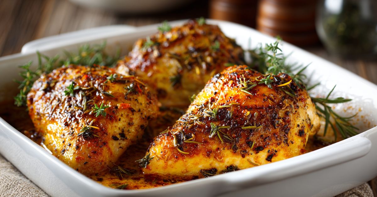 easy baked chicken recipe