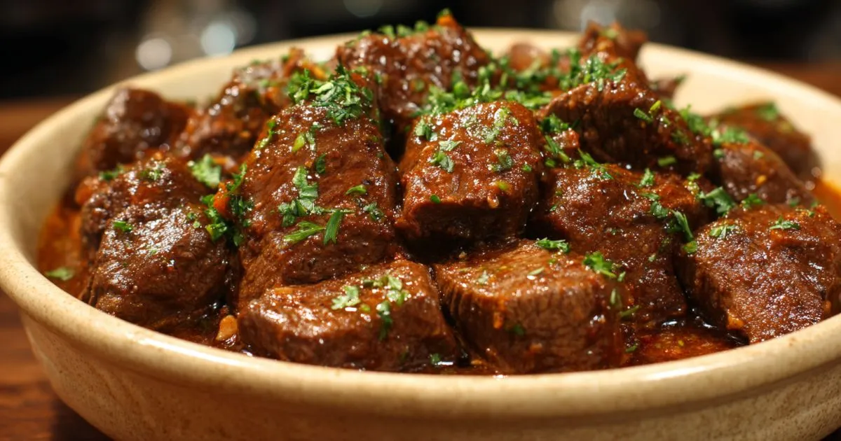 easy beef tips recipe