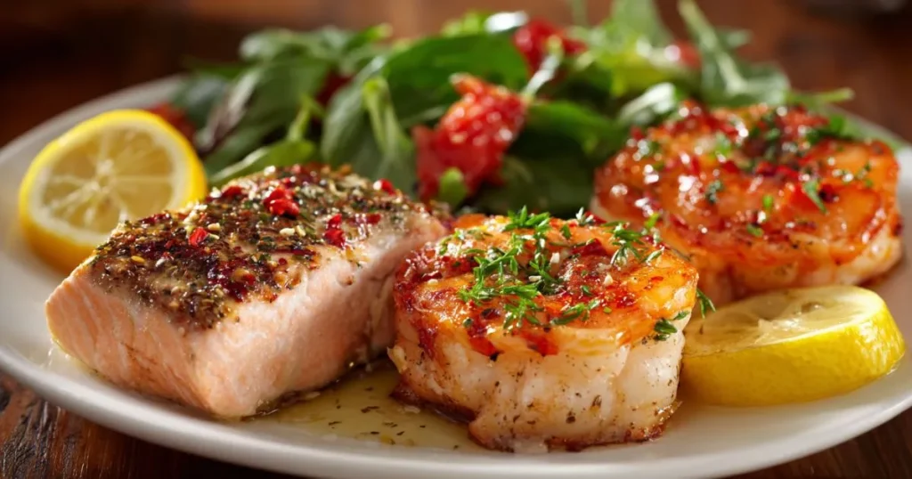 shrimp & salmon recipes