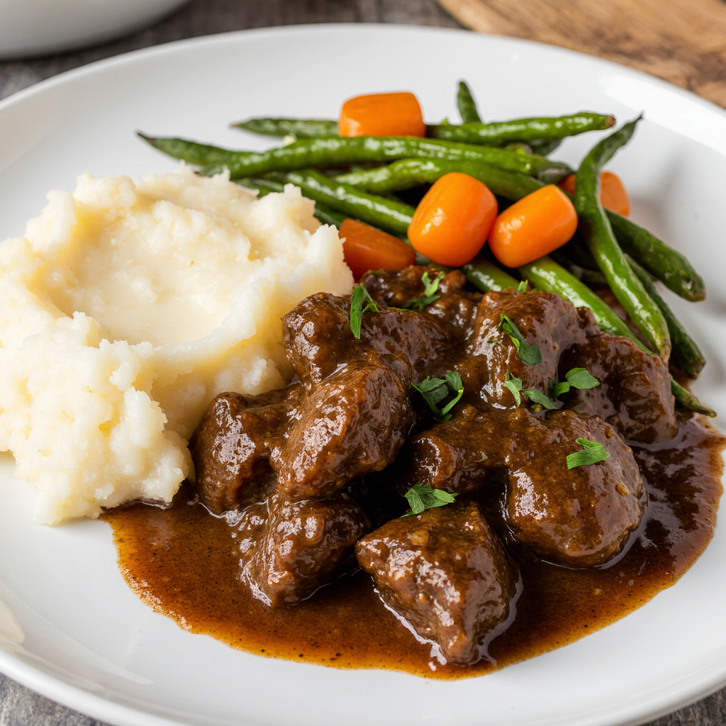 easy beef tips recipe